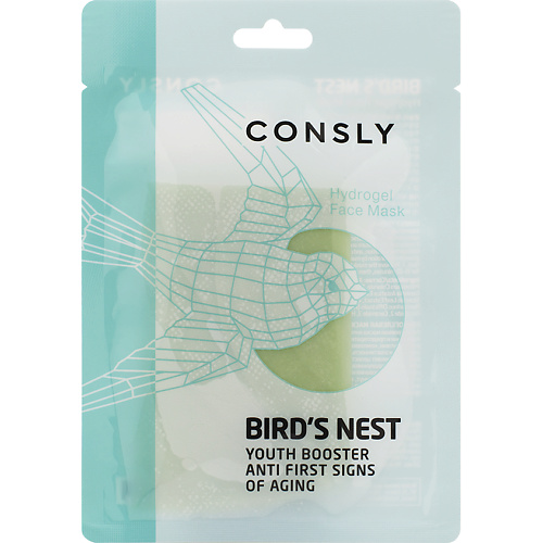 

CONSLY Гидрогелевая маска с экстрактом ласточкиного гнезда Hydrogel Face Mask Bird’s Nest Youth Booster Anti First Signs Of Aging 20, Гидрогелевая маска с экстрактом ласточкиного гнезда Hydrogel Face Mask Bird’s Nest Youth Booster Anti First Signs Of Agin