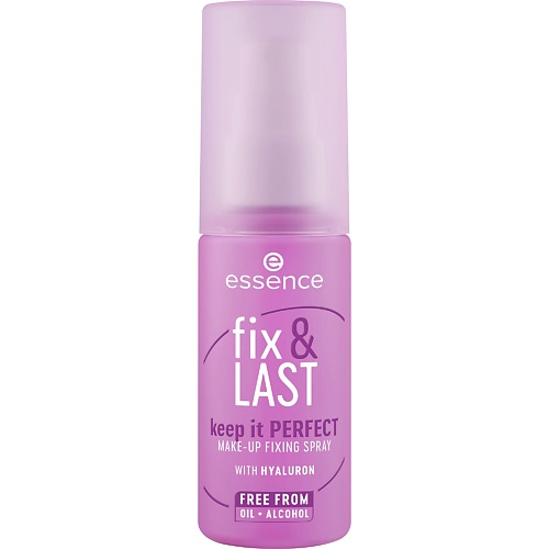 

ESSENCE Фиксирующий спрей fix & LAST PERFECT MAKE-UP FIXING SPRAY, Фиксирующий спрей fix & LAST PERFECT MAKE-UP FIXING SPRAY