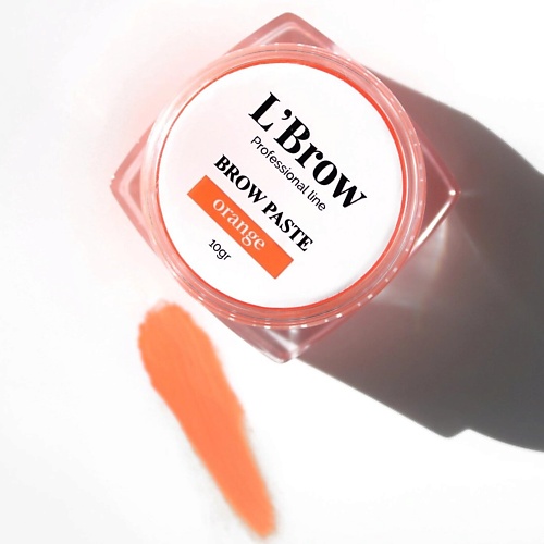 

L`BROW Паста для бровей ORANGE 10g 10, Паста для бровей ORANGE 10g
