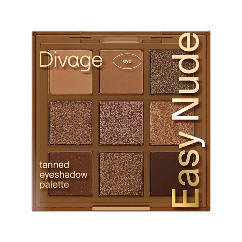 

DIVAGE Палетка теней для век Palettes Easy Nude, Палетка теней для век Palettes Easy Nude