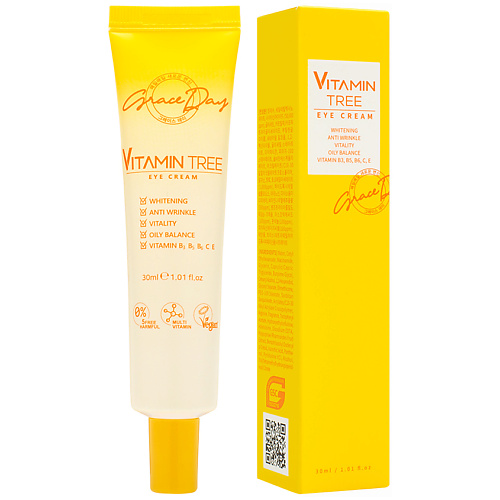 

GRACE DAY Крем для кожи вокруг глаз с витаминами 30, Крем для кожи вокруг глаз с витаминами