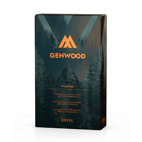 

ESTEL PROFESSIONAL Подарочный набор уходовой косметики для мужчин ALPHA GENWOOD "Традиции", Подарочный набор уходовой косметики для мужчин ALPHA GENWOOD "Традиции"