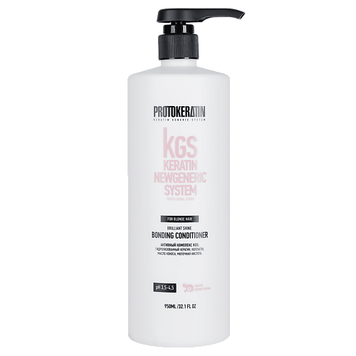 

PROTOKERATIN Кондиционер-бондинг для блондированных волос 950, Кондиционер-бондинг для блондированных волос