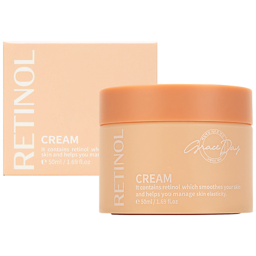 

GRACE DAY Лифтинг-крем с ретинолом, ниацинамидом и бакучиолом 50, Лифтинг-крем с ретинолом, ниацинамидом и бакучиолом