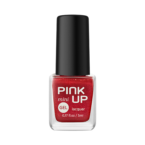 

PINK UP Лак для ногтей MINI GEL с эффектом геля, Лак для ногтей MINI GEL с эффектом геля