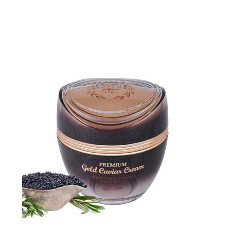 

CELLIO Омолаживающий крем против морщин с черной икрой и частицами золота 50, Омолаживающий крем против морщин с черной икрой и частицами золота