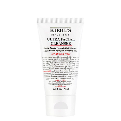 

KIEHL'S Деликатный гель для умывания Ultra Facial Cleanser 75, Деликатный гель для умывания Ultra Facial Cleanser