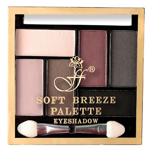 

FFLEUR Тени для век 6-ти цветные, Тени для век 6-ти цветные