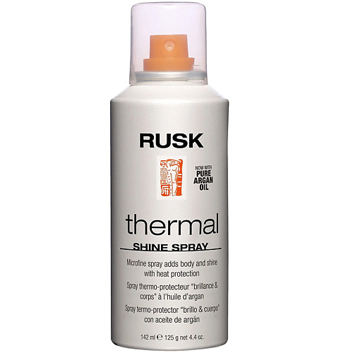 

RUSK Лак для волос термозащитный для блеска Thermal Shine Spray 130, Лак для волос термозащитный для блеска Thermal Shine Spray
