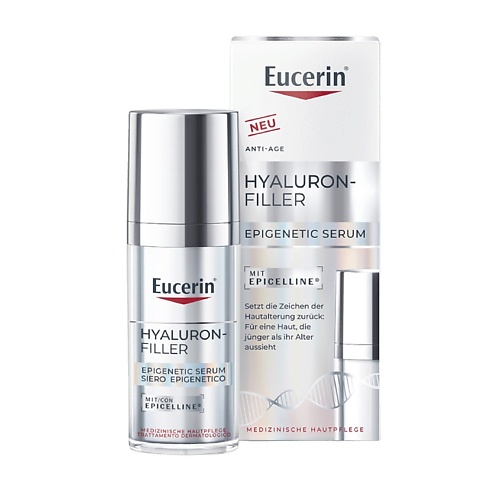 

EUCERIN Антивозрастная эпигенетическая сыворотка против морщин Anti – Age Epigenetic Serum Hyaluron - Filler 30, Антивозрастная эпигенетическая сыворотка против морщин Anti – Age Epigenetic Serum Hyaluron - Filler