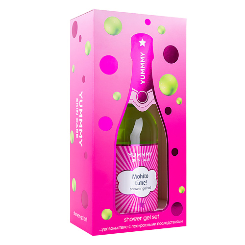 

YUMMMY Подарочный набор Гель для душа Mohito Time! 650, Подарочный набор Гель для душа Mohito Time!