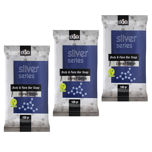 

DOXA Мыло туалетное с ионами серебра 300, Мыло туалетное с ионами серебра