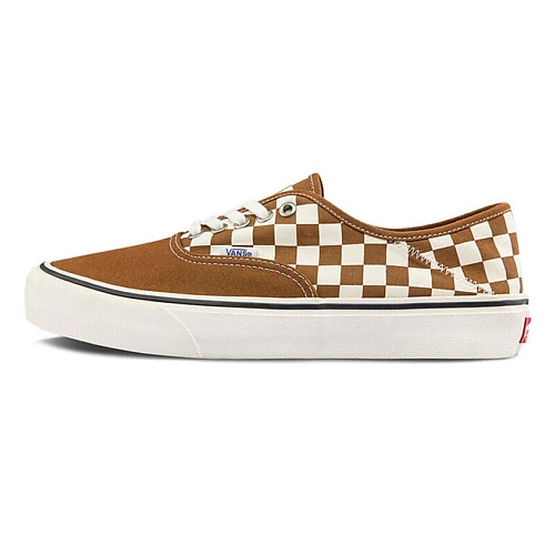 

VANS Кроссовки Authentic Low Tops Casual Skateboarding Shoes Brown White, Кроссовки Authentic Low Tops Casual Skateboarding Shoes Brown White