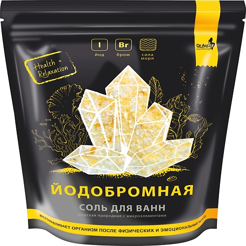 

DR.AQUA Соль морская природная Йодобромная 700, Соль морская природная Йодобромная