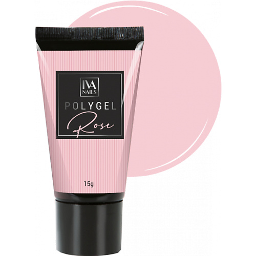

IVA NAILS Полигель для моделирования и укрепления ногтей Polygel Rose, Полигель для моделирования и укрепления ногтей Polygel Rose