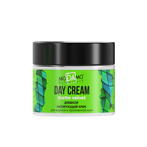 

MODAMO Дневной матирующий крем для жирной и проблемной кожи "Matte Velvet" 50, Дневной матирующий крем для жирной и проблемной кожи "Matte Velvet"