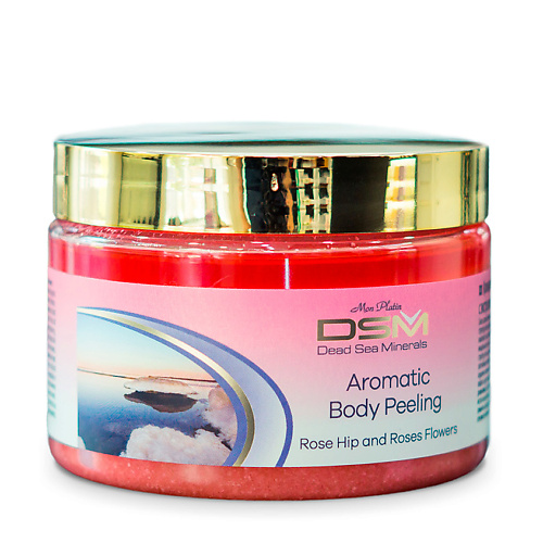 

MON PLATIN Ароматический скраб для тела с экстрактом роз и шиповника 330, Ароматический скраб для тела с экстрактом роз и шиповника