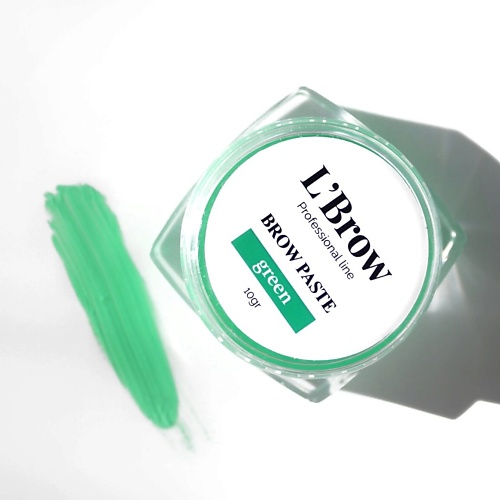 

L`BROW Паста для бровей GREEN 10, Паста для бровей GREEN