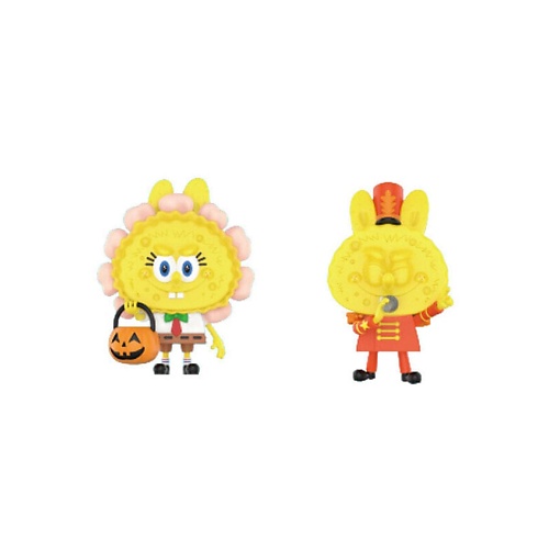 

POP MART Игрушка-сюрприз The Monsters Spongebob Series, jack-o'-lantern + singer, 9 см, Игрушка-сюрприз The Monsters Spongebob Series, jack-o'-lantern + singer, 9 см