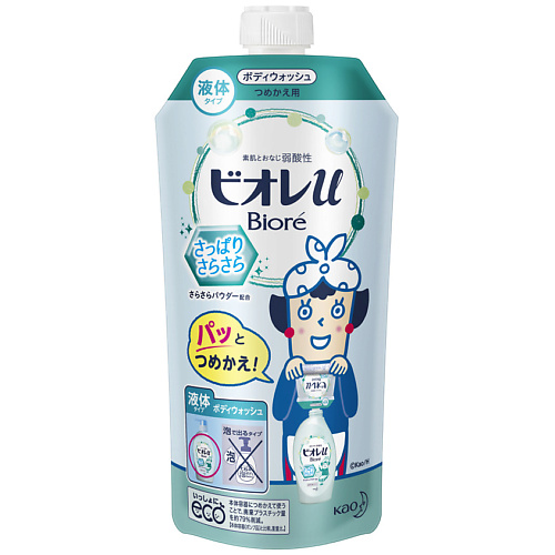 

BIORE Гель для душа Гладкость шелка 340, Гель для душа Гладкость шелка