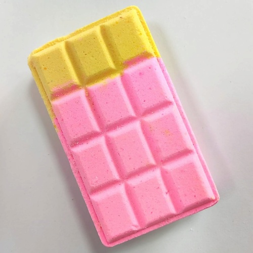 

NYASHNYASH Бомбочка для ванны Плитка шоколада с ароматом клубники и банана, Бомбочка для ванны Плитка шоколада с ароматом клубники и банана