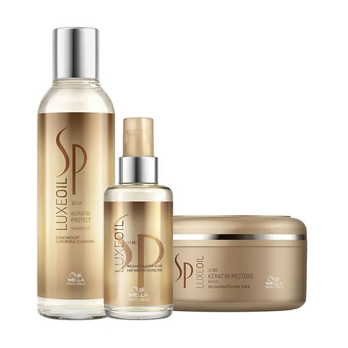 

WELLA PROFESSIONALS Набор LuxeOil Keratin Protect Bundle Elixir 1, Набор LuxeOil Keratin Protect Bundle Elixir 1