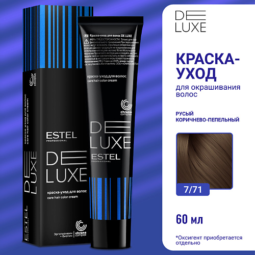 

ESTEL PROFESSIONAL ESTEL Краска-уход для волос DE LUXE 60, ESTEL Краска-уход для волос DE LUXE