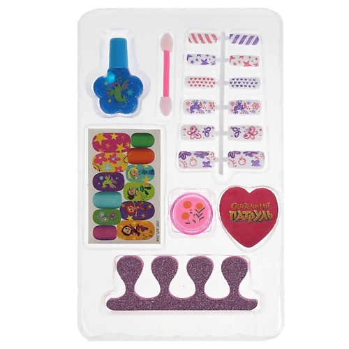 

МИЛАЯ ЛЕДИ Набор косметики для девочек Сказочный патруль: Лак для ногтей, Блестки, разделитель, Набор косметики для девочек Сказочный патруль: Лак для ногтей, Блестки, разделитель