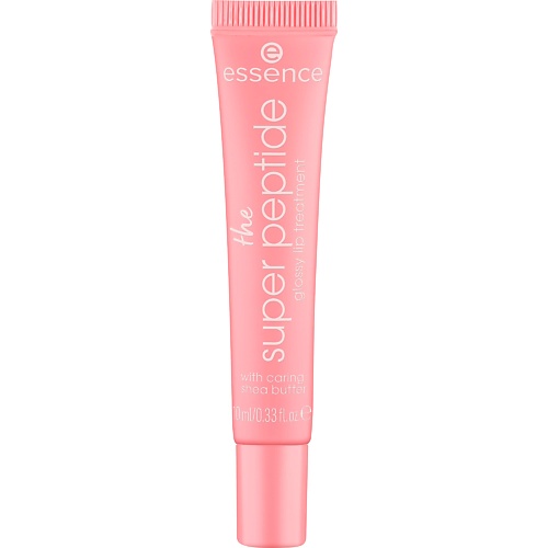 

ESSENCE Бальзам для губ ухаживающий the super peptide glossy lip treatment, Бальзам для губ ухаживающий the super peptide glossy lip treatment