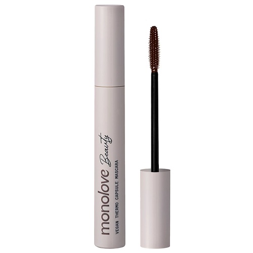 

MONOLOVE BIO Тушь для ресниц, коричневая термотушь, объем и удлинение, VEGAN 12, Тушь для ресниц, коричневая термотушь, объем и удлинение, VEGAN