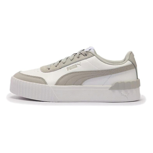 

PUMA Кроссовки Carina Lift Anti-Slip Wear-Resistant Low-Top Skateboard Shoes Womens White Gray, Кроссовки Carina Lift Anti-Slip Wear-Resistant Low-Top Skateboard Shoes Womens White Gray
