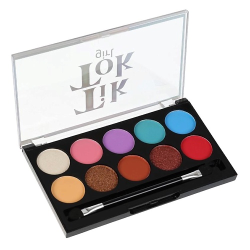 

TIK TOK GIRL Тени для век палетка 10 цветов, Тени для век палетка 10 цветов