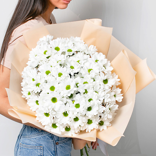 

ЛЭТУАЛЬ FLOWERS Букет из кустовой хризантемы "Ромашковое поле" 25 шт., Букет из кустовой хризантемы "Ромашковое поле" 25 шт.