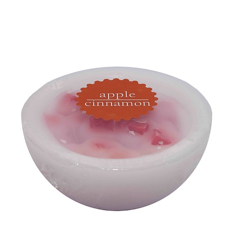 

HOME INTERIORS Чаша парафиновая МЕЛАНЖ аромат "Яблоко с корицей", Чаша парафиновая МЕЛАНЖ аромат "Яблоко с корицей"