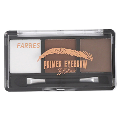 

FARRES Тени для бровей "Primer Eyebrow" 3 цвета, Тени для бровей "Primer Eyebrow" 3 цвета