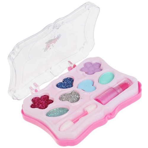 

МИЛАЯ ЛЕДИ Набор косметики для девочек Барби: Тени, Тени с блестками, Помада,, Набор косметики для девочек Барби: Тени, Тени с блестками, Помада,