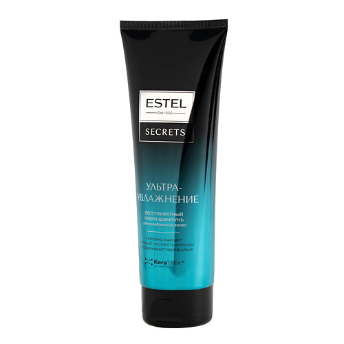 ESTEL PROFESSIONAL Шампунь для ослабленных волос бессульфатный Ультраувлажнение Secrets 250