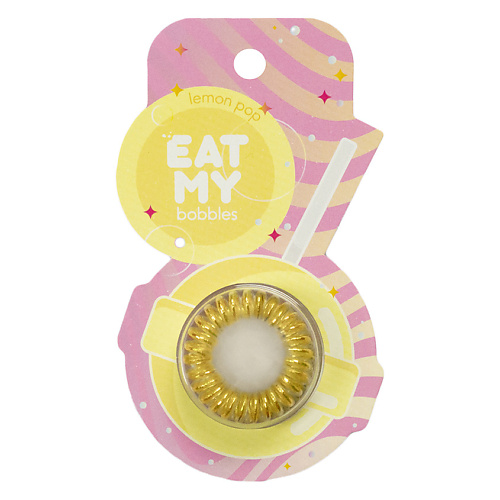 

EAT MY Резинка для волос в цвете "Лимонный леденец" Lemon Pop, Резинка для волос в цвете "Лимонный леденец" Lemon Pop