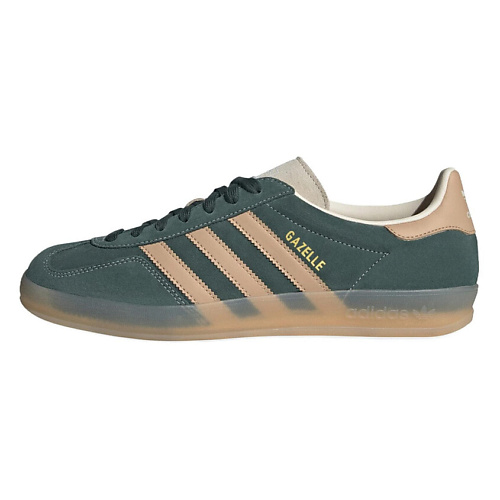 

ADIDAS ORIGINAL Кроссовки Gazelle Indoor Shadow Green Warm Sandstone, Кроссовки Gazelle Indoor Shadow Green Warm Sandstone