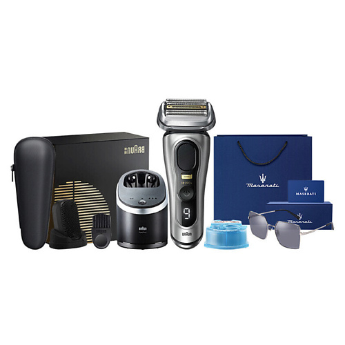 

BRAUN Электробритва 9697 Luxury Set Foil Razors Upgraded Pro+, Электробритва 9697 Luxury Set Foil Razors Upgraded Pro+