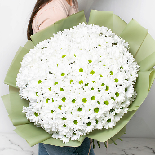 

ЛЭТУАЛЬ FLOWERS Букет из кустовой хризантемы "Ромашковое поле" 55 шт., Букет из кустовой хризантемы "Ромашковое поле" 55 шт.