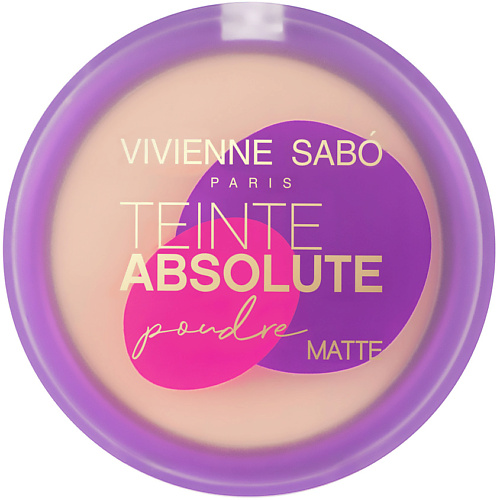 Пудра для лица VIVIENNE SABO Пудра компактная матирующая Teinte Absolute Matte