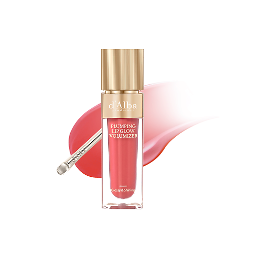 

D`ALBA Блеск для губ Plumping Lip Glow Mood Volumizer, Блеск для губ Plumping Lip Glow Mood Volumizer