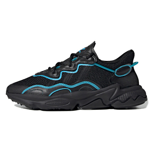 

ADIDAS ORIGINAL Кроссовки Ozweego Core Black Bright Cyan, Кроссовки Ozweego Core Black Bright Cyan
