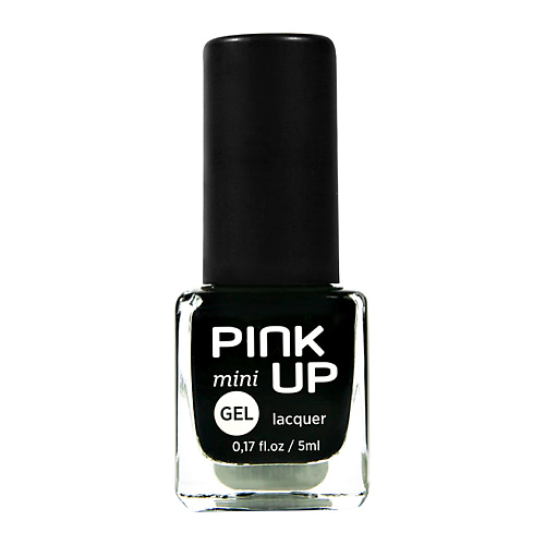 

PINK UP Лак для ногтей MINI GEL с эффектом геля, Лак для ногтей MINI GEL с эффектом геля