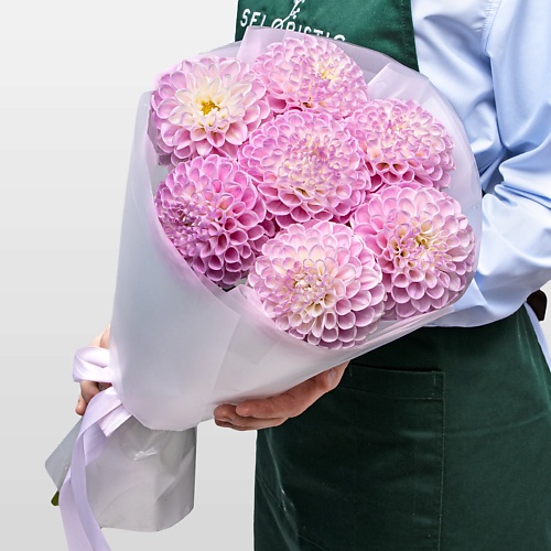 

STUDIO FLORISTIC Букет из Георгин «Сладкий румянец», Букет из Георгин «Сладкий румянец»