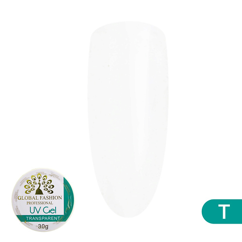 

GLOBAL FASHION Гель для наращивания ногтей, прозрачный, Clear, Гель для наращивания ногтей, прозрачный, Clear