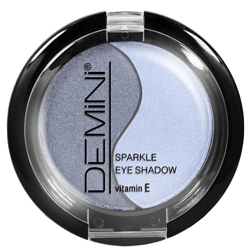 

DEMINI Тени для век Sparkle Eye Shadow двойные с витамином Е, Тени для век Sparkle Eye Shadow двойные с витамином Е