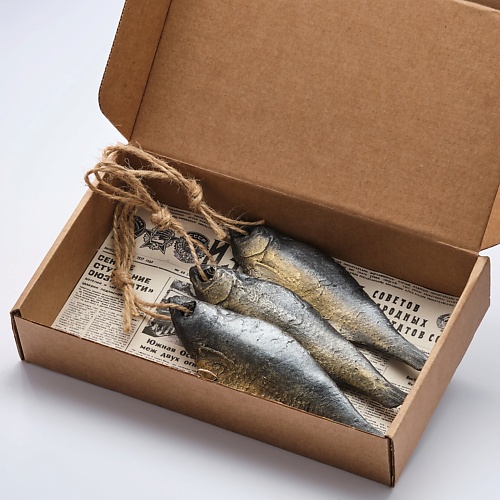 

SKUINA Мыло ручной работы 3 воблы 180, Мыло ручной работы 3 воблы