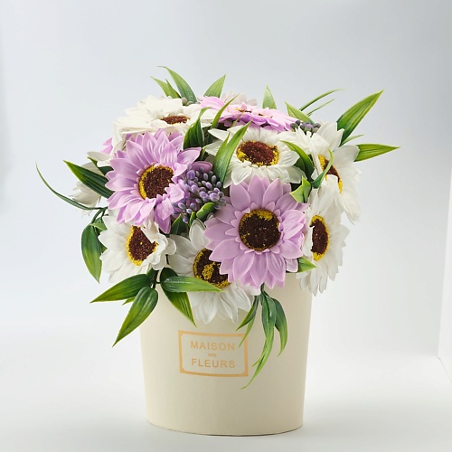 

SKUINA Мыло ручной работы Цветочная композиция из ромашек 250, Мыло ручной работы Цветочная композиция из ромашек